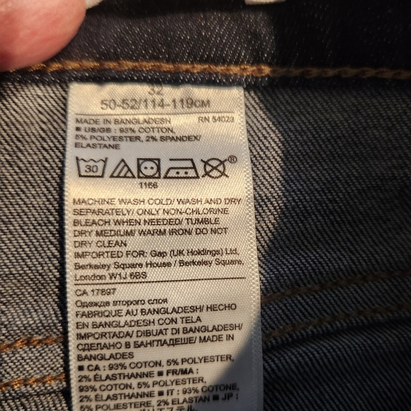 Banana Republic High Waist Skinny Ankle Jeans Sz 32 - Picture 3 of 3